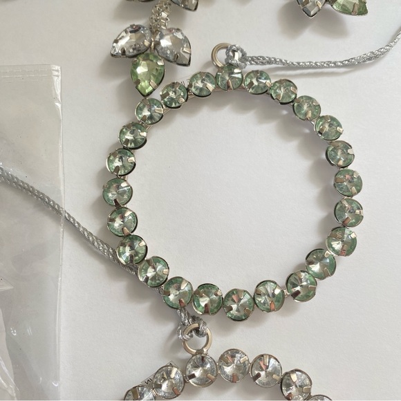 Martha Stewart Tree Decor Facet Jeweled Snowflakes and Circle Ornaments - Picture 5 of 8